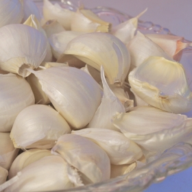 Knoblauch Kristall
